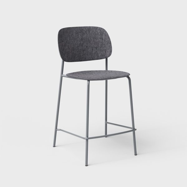 De Vorm Hale PET Felt Counter Stool matala baarituoli - Image 5