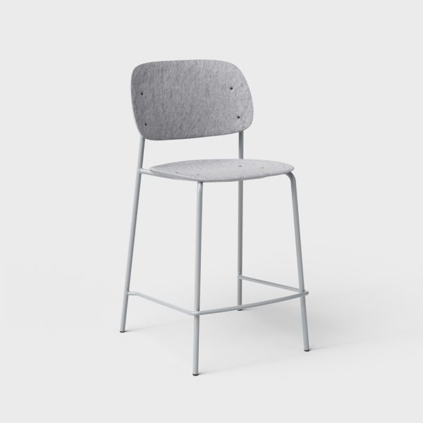 De Vorm Hale PET Felt Counter Stool matala baarituoli - Image 7