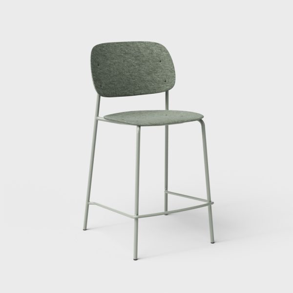 De Vorm Hale PET Felt Counter Stool matala baarituoli - Image 9