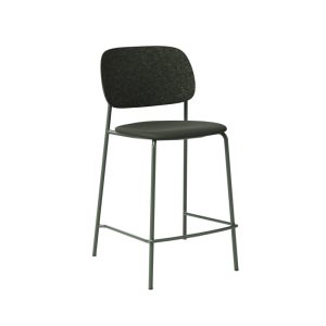 De Vorm Hale PET Felt Counter Stool istuinverhoiltu matala baarituoli