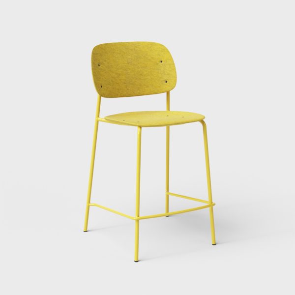 De Vorm Hale PET Felt Counter Stool matala baarituoli - Image 12