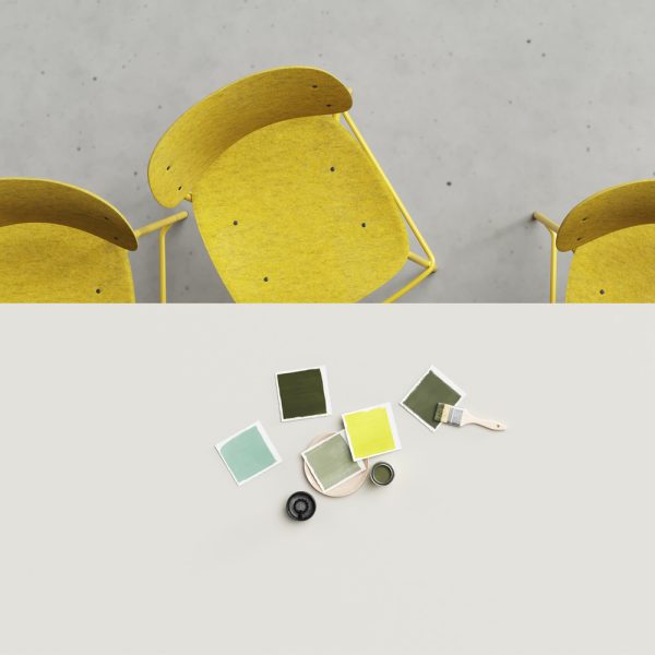 De Vorm Hale PET Felt Counter Stool matala baarituoli - Image 20