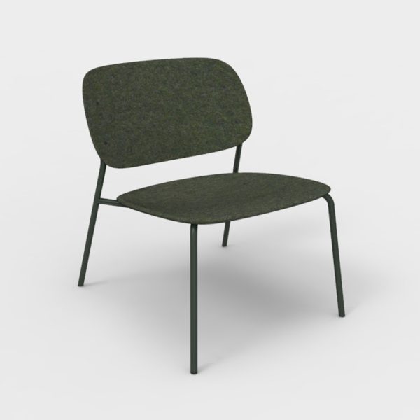 De Vorm Hale PET Felt Lounge Chair nojatuoli - Image 8
