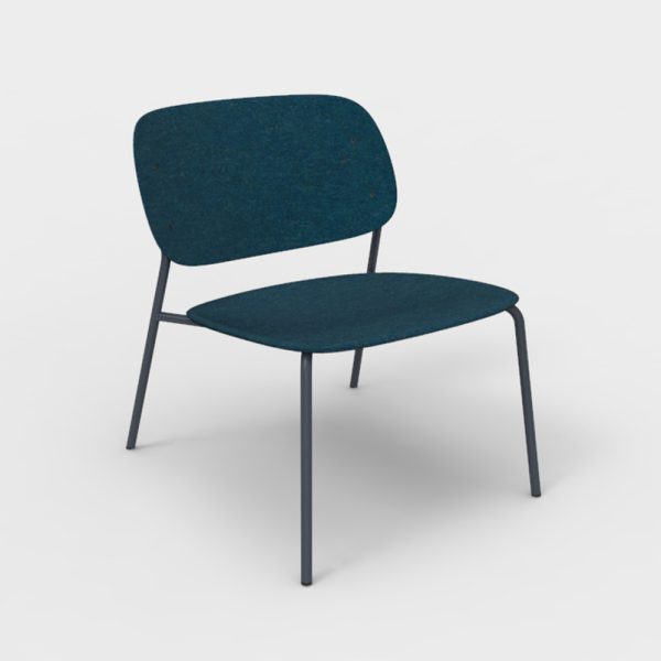 De Vorm Hale PET Felt Lounge Chair nojatuoli - Image 12
