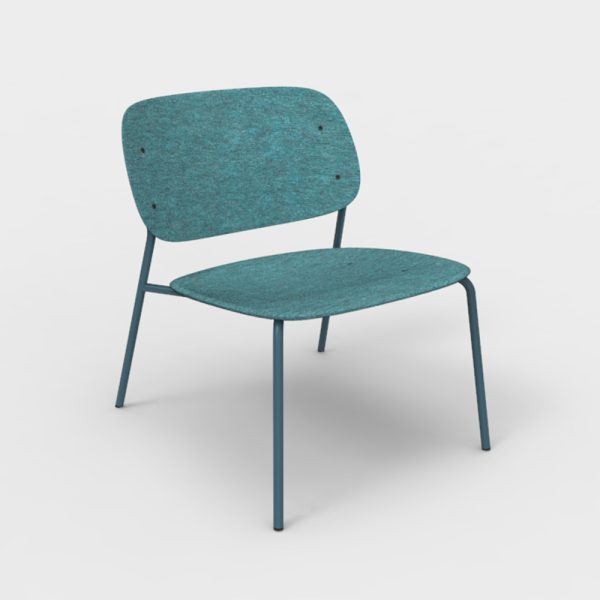 De Vorm Hale PET Felt Lounge Chair nojatuoli - Image 4