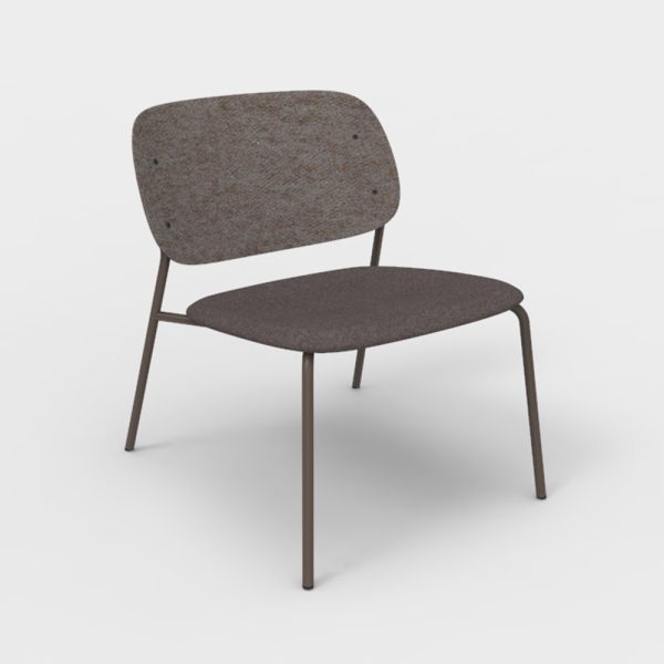 De Vorm Hale PET Felt Lounge Chair istuinverhoiltu nojatuoli - Image 3