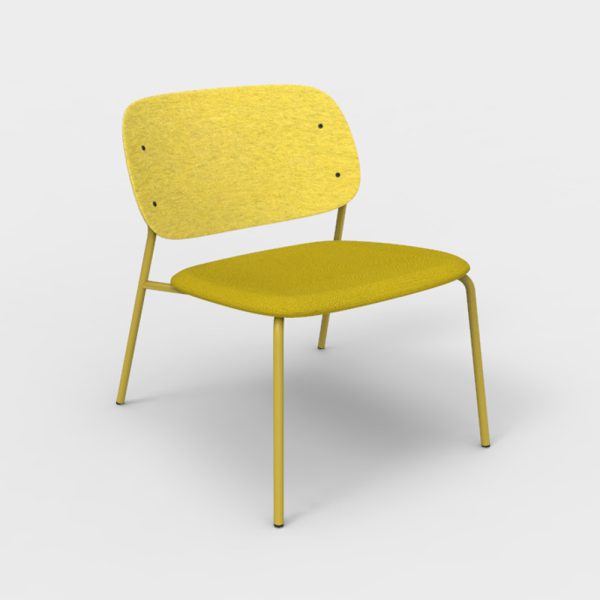 De Vorm Hale PET Felt Lounge Chair istuinverhoiltu nojatuoli - Image 12