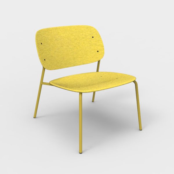 De Vorm Hale PET Felt Lounge Chair nojatuoli - Image 5
