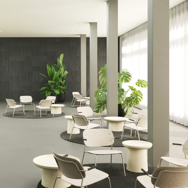 De Vorm Hale PET Felt Lounge Chair Armrests nojatuoli - Image 22