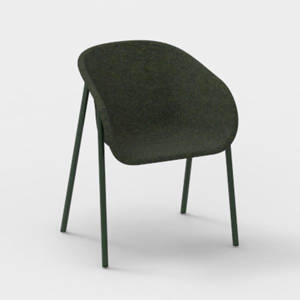 De Vorm LJ 1 PET Felt Armchair tuoli - Image 4