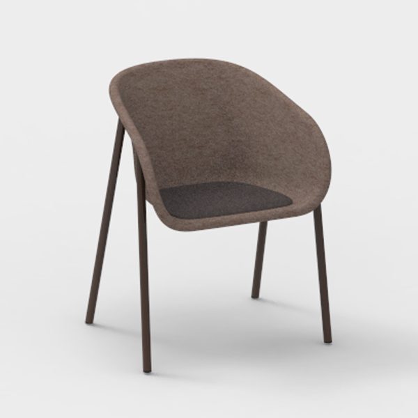 De Vorm LJ 1 PET Felt Armchair istuinverhoiltu tuoli - Image 3