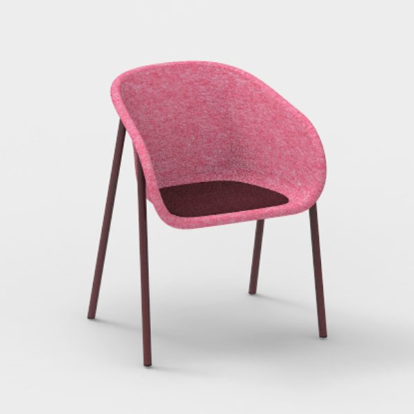 De Vorm LJ 1 PET Felt Armchair istuinverhoiltu tuoli - Image 10