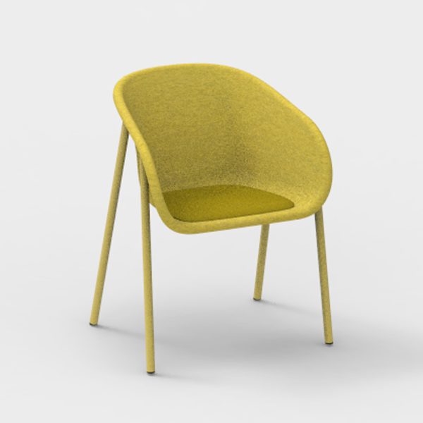 De Vorm LJ 1 PET Felt Armchair istuinverhoiltu tuoli - Image 12