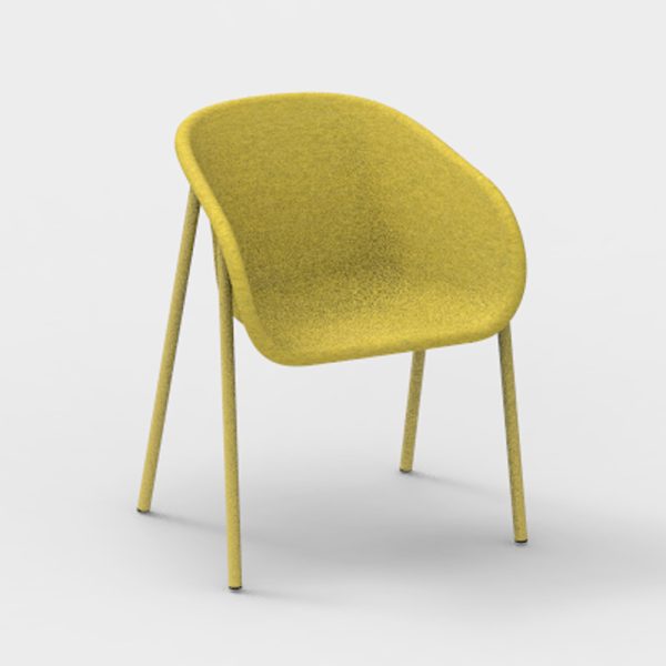 De Vorm LJ 1 PET Felt Armchair tuoli - Image 12