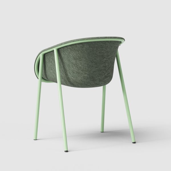 De Vorm LJ 1 PET Felt Armchair istuinverhoiltu tuoli - Image 13