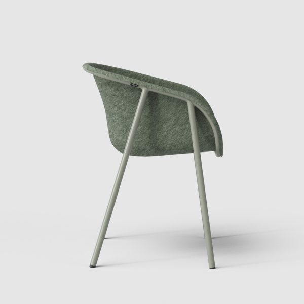 De Vorm LJ 1 PET Felt Armchair istuinverhoiltu tuoli - Image 14