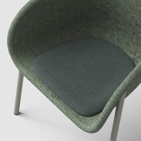 De Vorm LJ 1 PET Felt Armchair istuinverhoiltu tuoli - Image 15