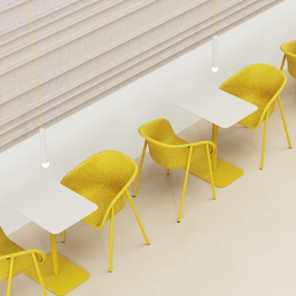 De Vorm LJ 1 PET Felt Armchair tuoli - Image 27