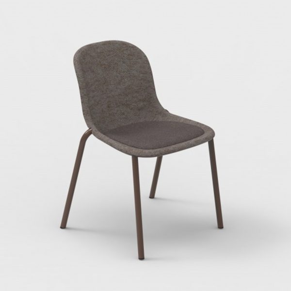 De Vorm LJ 2 PET Felt Stack Chair istuinverhoiltu tuoli - Image 3
