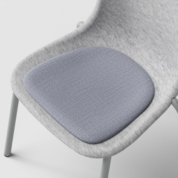 De Vorm LJ 2 PET Felt Stack Chair istuinverhoiltu tuoli - Image 13