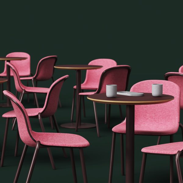 De Vorm LJ 2 PET Felt Stack Chair tuoli - Image 25