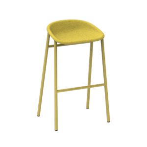 De Vorm LJ 3 PET Felt Bar Stool korkea baarijakkara