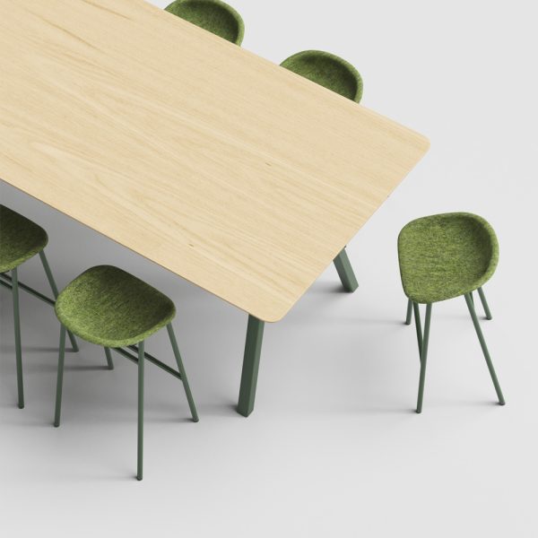 De Vorm LJ 3 PET Felt Bar Stool korkea baarijakkara - Image 20