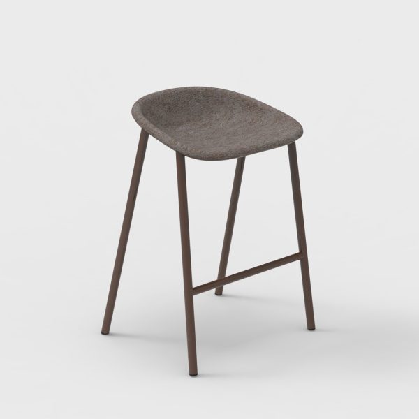 De Vorm LJ 4 PET Felt Counter Stool matala baarijakkara - Image 3