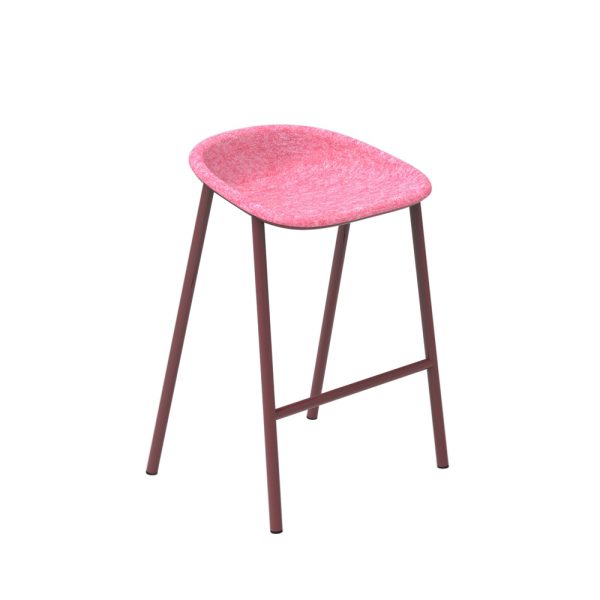 De Vorm LJ 4 PET Felt Counter Stool matala baarijakkara