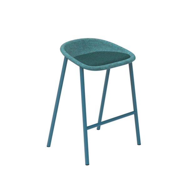 De Vorm LJ 4 PET Felt Counter Stool istuinverhoiltu matala baarijakkara