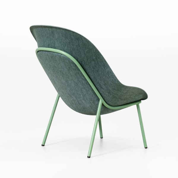 De Vorm Nook PET Felt Lounge Chair nojatuoli - Image 4