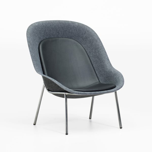 De Vorm Nook PET Felt Lounge Chair nojatuoli - Image 6