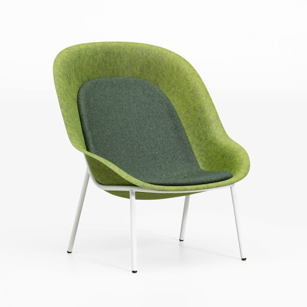 De Vorm Nook PET Felt Lounge Chair nojatuoli - Image 10