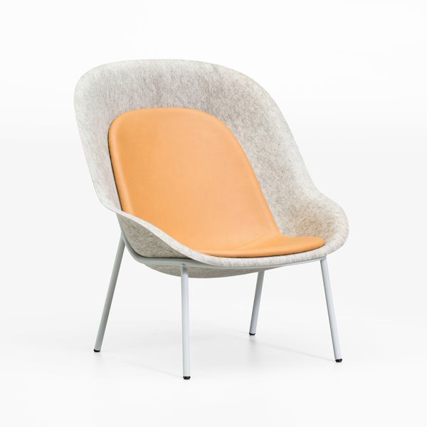 De Vorm Nook PET Felt Lounge Chair nojatuoli - Image 11