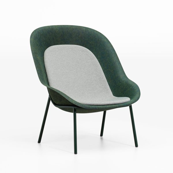 De Vorm Nook PET Felt Lounge Chair nojatuoli - Image 17