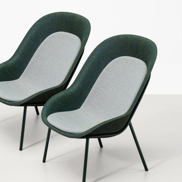 De Vorm Nook PET Felt Lounge Chair nojatuoli - Image 18