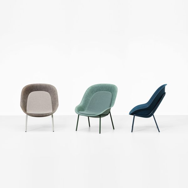 De Vorm Nook PET Felt Lounge Chair nojatuoli - Image 23
