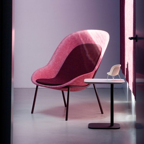 De Vorm Nook PET Felt Lounge Chair nojatuoli - Image 24