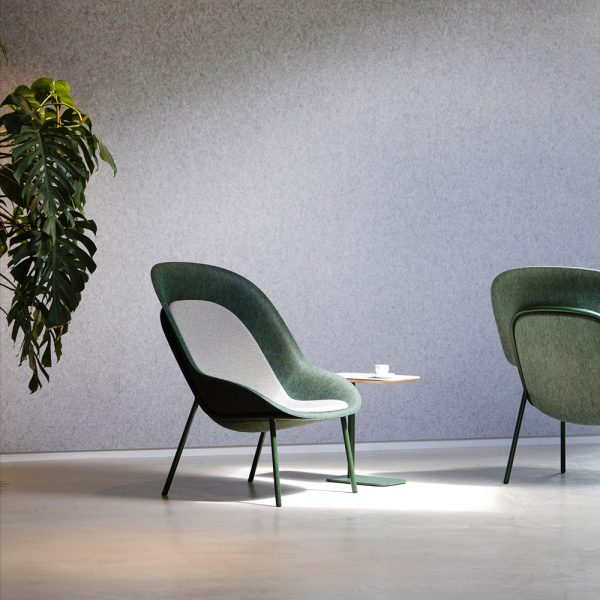 De Vorm Nook PET Felt Lounge Chair nojatuoli - Image 25