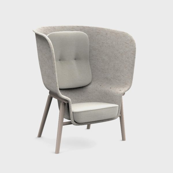 De Vorm Pod PET Felt Privacy Chair nojatuoli - Image 3