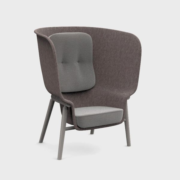 De Vorm Pod PET Felt Privacy Chair nojatuoli - Image 4