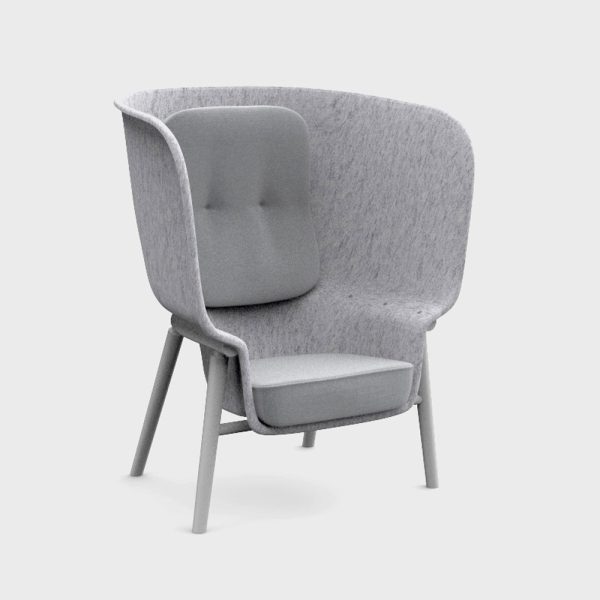 De Vorm Pod PET Felt Privacy Chair nojatuoli - Image 8