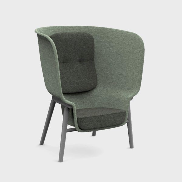 De Vorm Pod PET Felt Privacy Chair nojatuoli - Image 10