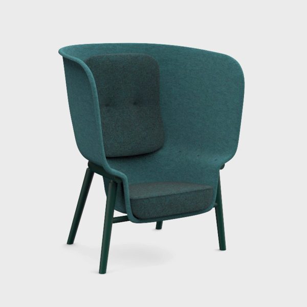 De Vorm Pod PET Felt Privacy Chair nojatuoli - Image 12