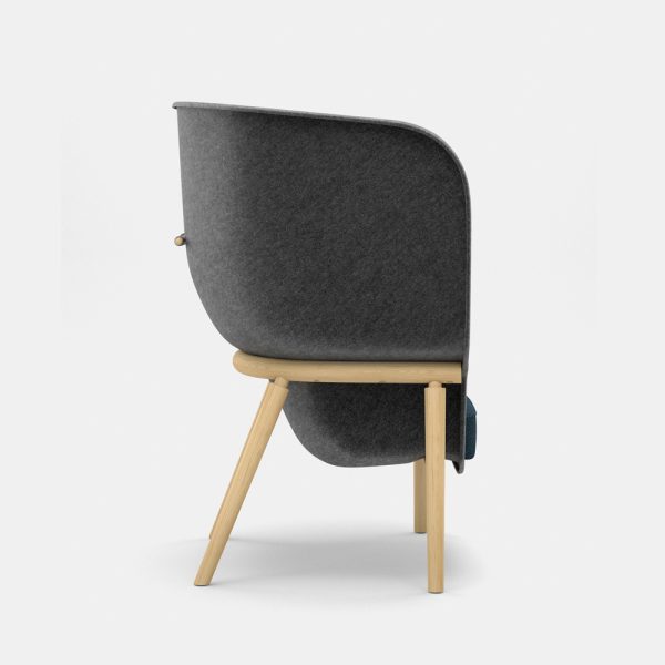 De Vorm Pod PET Felt Privacy Chair nojatuoli - Image 17