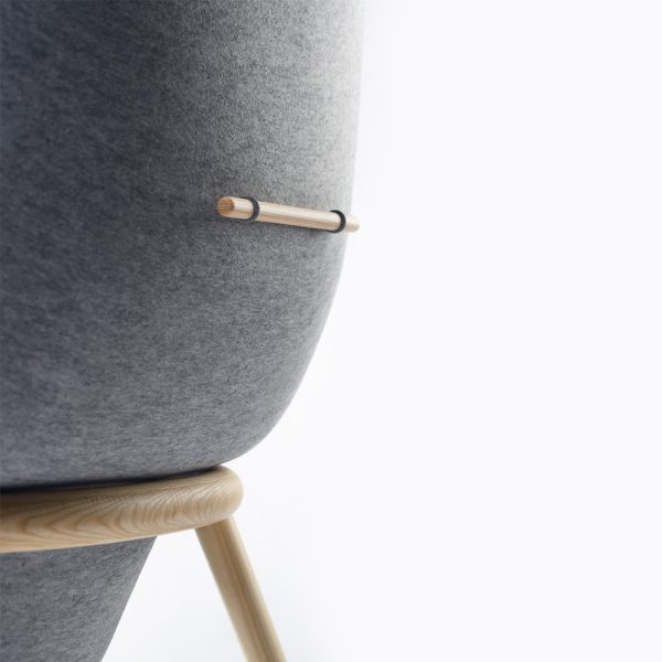 De Vorm Pod PET Felt Privacy Chair nojatuoli - Image 29