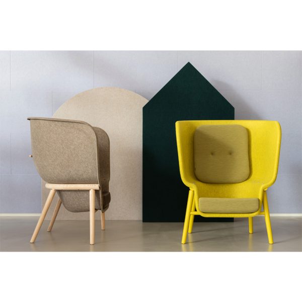 De Vorm Pod PET Felt Privacy Chair nojatuoli - Image 27