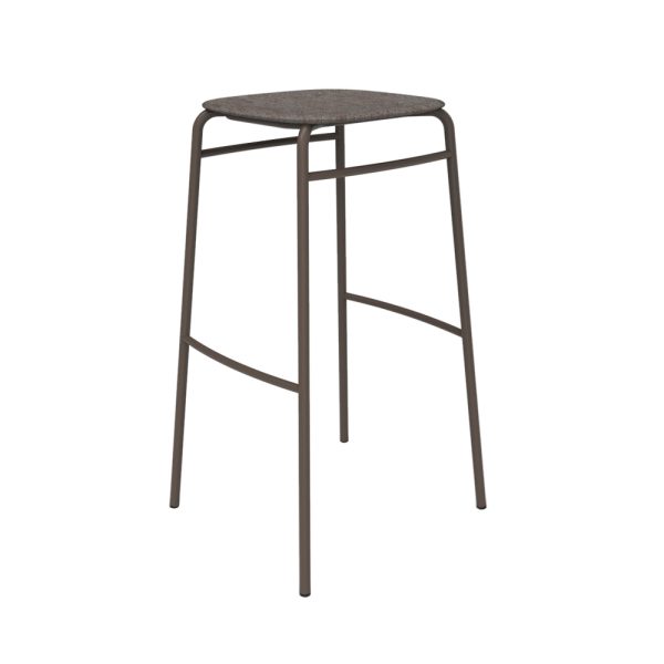De Vorm Twist PET Felt Bar Stool korkea baarijakkara