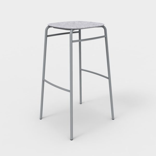 De Vorm Twist PET Felt Bar Stool korkea baarijakkara - Image 7