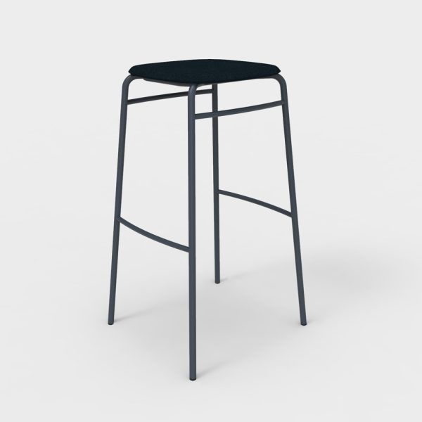 De Vorm Twist PET Felt Bar Stool istuinverhoiltu korkea baarijakkara - Image 8